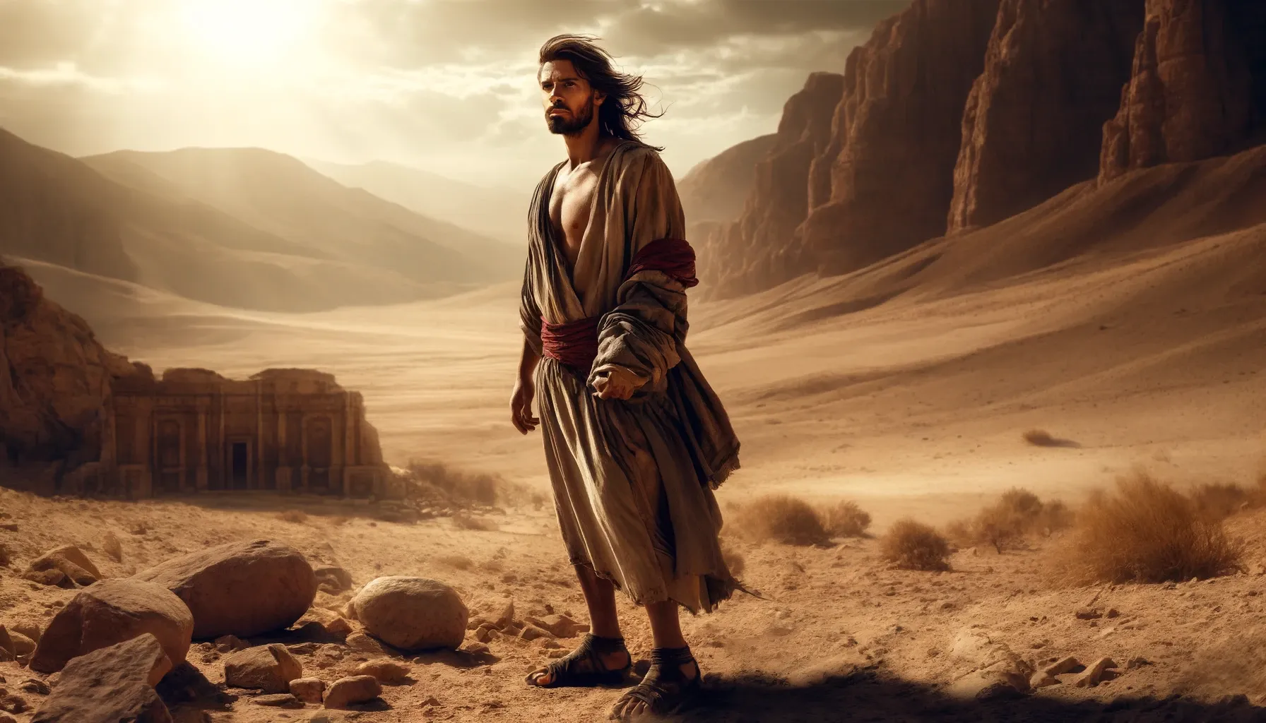 Profeta Elias en el desierto